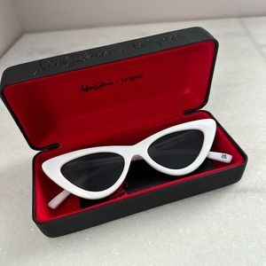 Adam Selaman x Le Specs The Last Lolita-cateye sunglasses